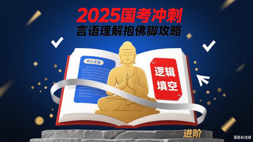 2025国考冲刺：言语理解抱佛脚攻略