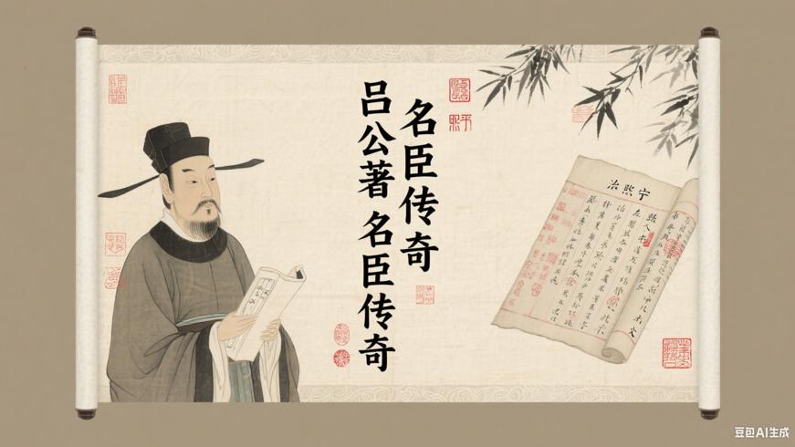 吕公著：名字里藏着的北宋名臣传奇