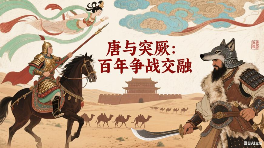 唐与突厥：百年争战中的交融与传奇
