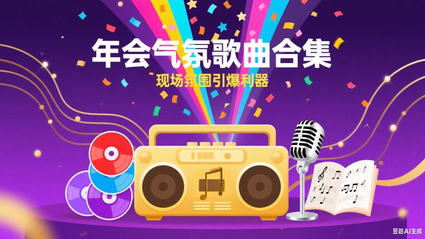 100多首年会气氛歌曲合集：现场氛围引爆利器