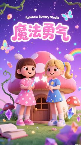 《亮亮和晶晶》：奇幻魔法中传递勇气的动画