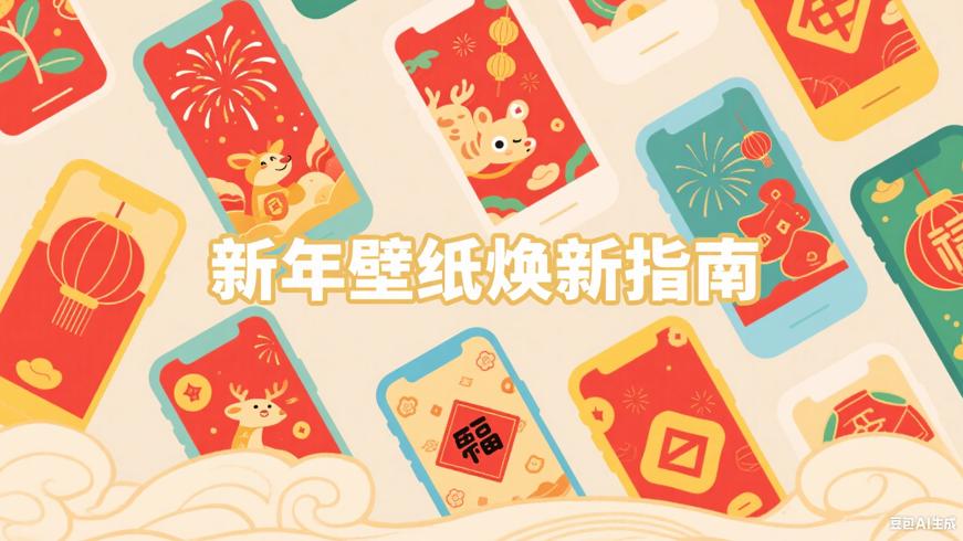 新年壁纸合集：手机焕新的绝佳选择