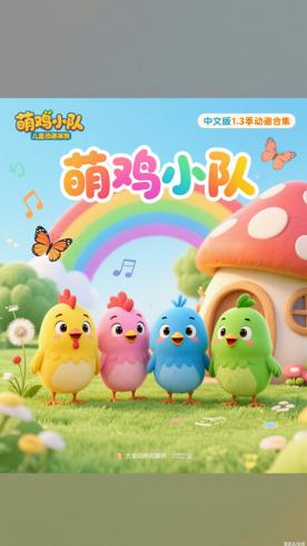 萌鸡小队中文版1-3季动画合集童趣解析