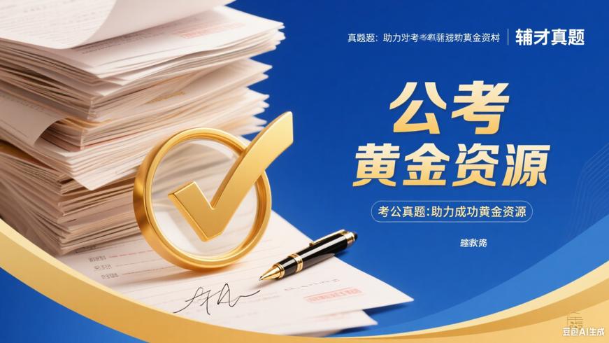考公真题：助力公考成功的黄金资源