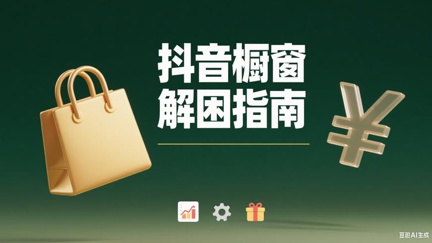 抖音橱窗三月无单解困与盈利指南