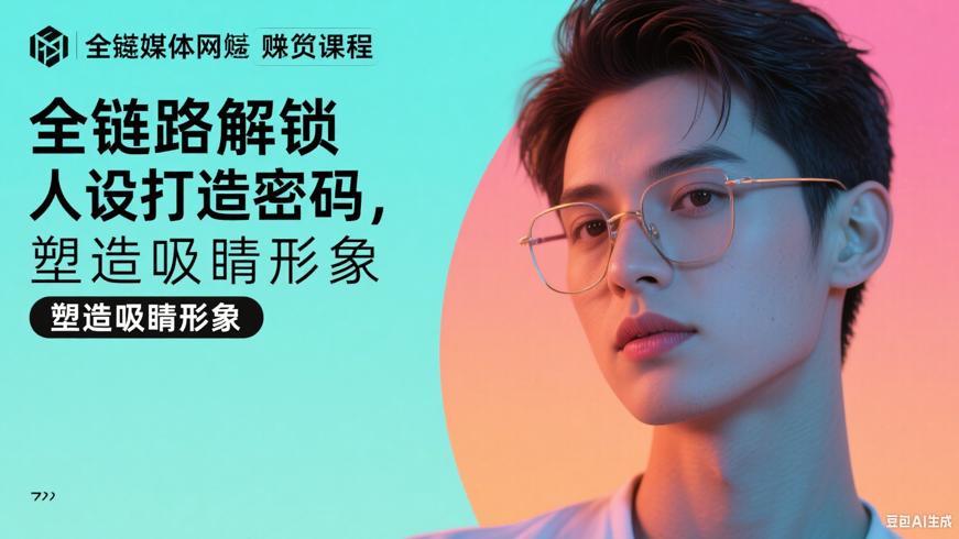 全链路解锁人设打造密码，塑造吸睛形象