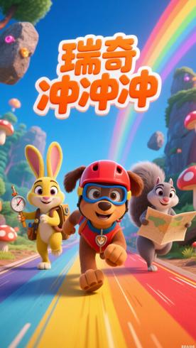 《瑞奇冲冲冲》：传递勇气与协作的冒险动画