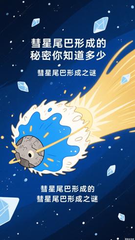 彗星尾巴形成的秘密你知道多少