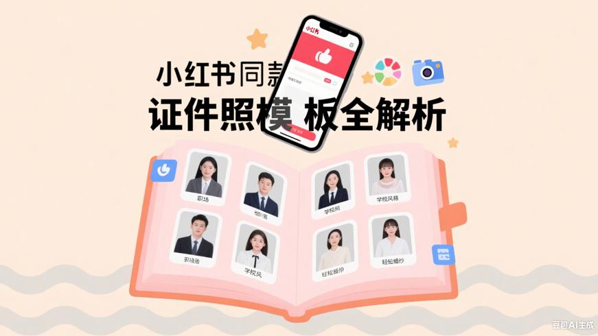 小红书同款爆火证件照模板资源全解析