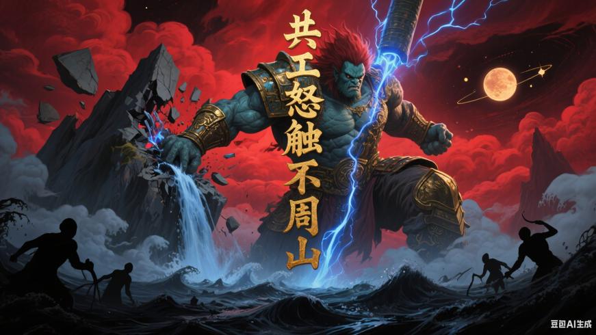 共工怒触不周山：权力争夺下的天地巨变