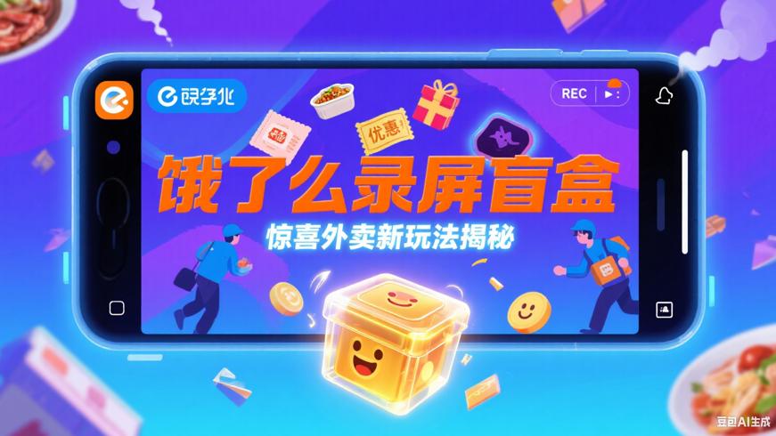 饿了么录屏盲盒：惊喜外卖新玩法揭秘