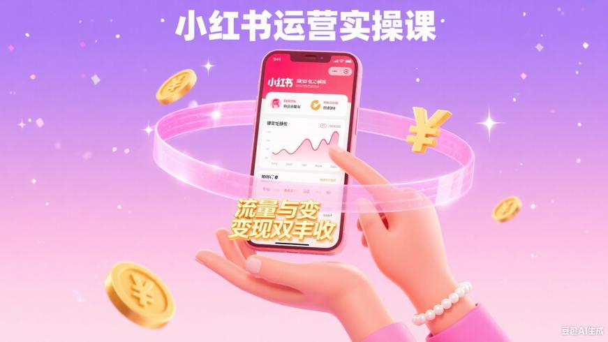 小红书运营实操课：开启流量与变现双丰收之路