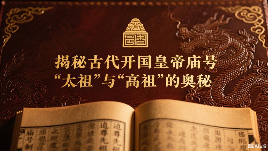 揭秘古代开国皇帝庙号“太祖”与“高祖”的奥秘