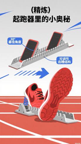 田径比赛起跑器里藏着的那些小奥秘