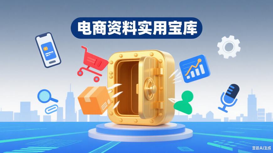 各平台电商资料汇总：电商从业者的实用宝库