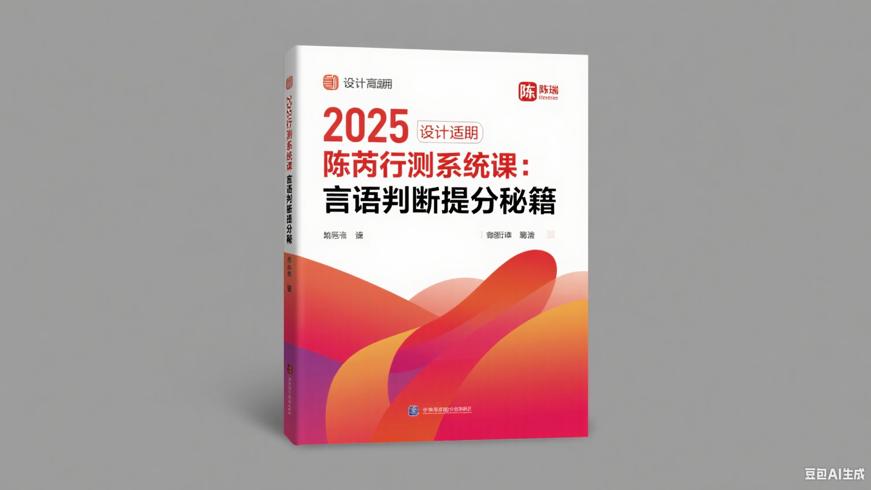 2025陈芮行测系统课：言语判断提分秘籍