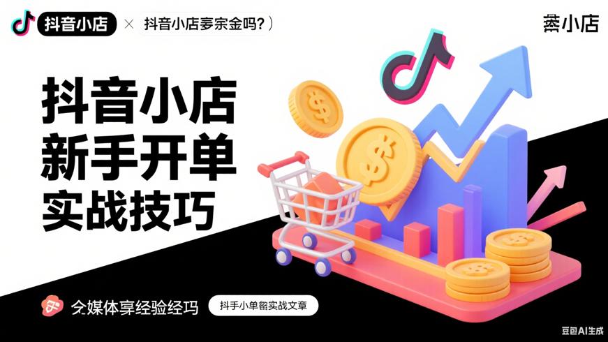 新手开抖音小店能挣钱吗？快速开单的实战技巧分享