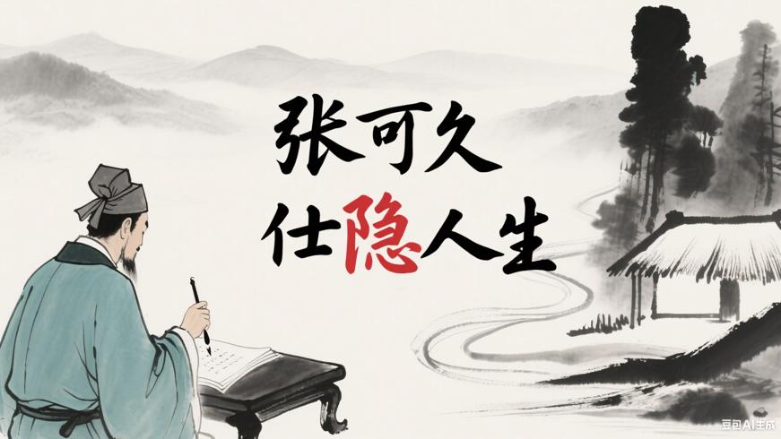 张可久的仕隐人生与复杂性格解析