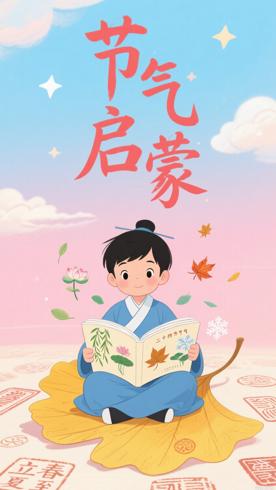 《浩然爸爸二十四节气》：儿童的节气文化启蒙佳作