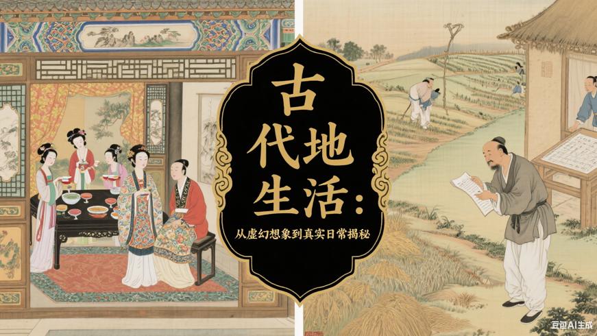 古代地主生活：从虚幻想象到真实日常揭秘