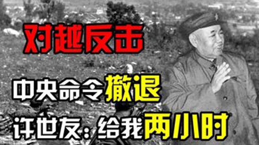 1979年对越反击战许世友争取两小时的原因