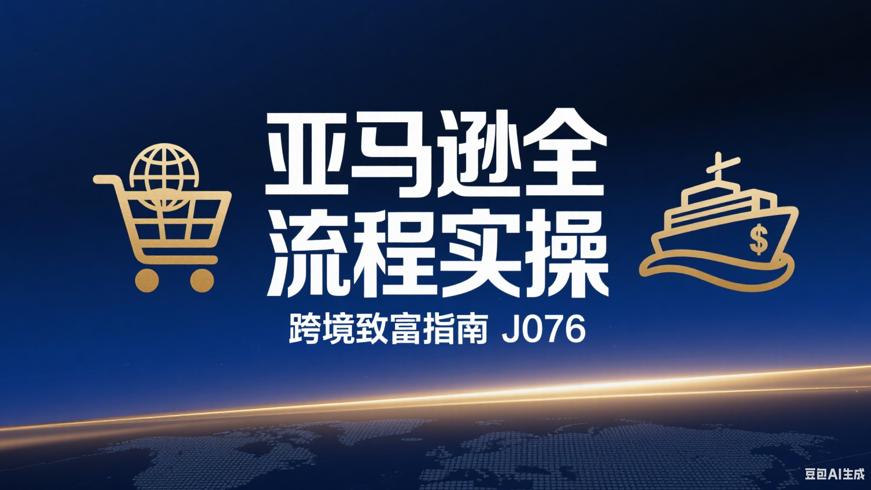 J076亚马逊：全流程实操的跨境致富指南