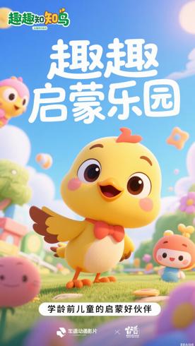 《趣趣知知鸟》动画：学龄前儿童的启蒙好伙伴
