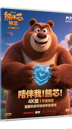 《熊出没·伴我“熊芯”》4K版：温情科幻动画佳作