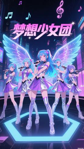 《酷酷少女团》：展现梦想力量的动画佳作