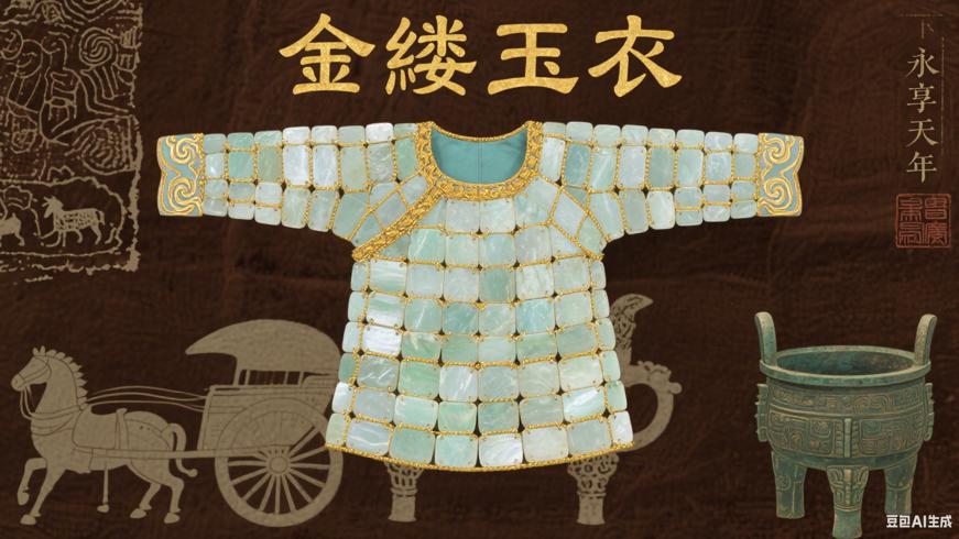 金缕玉衣汉代贵族永生梦与等级象征的传奇