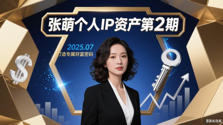 2025年7月张萌个人IP资产第2期：打造专属财富密码