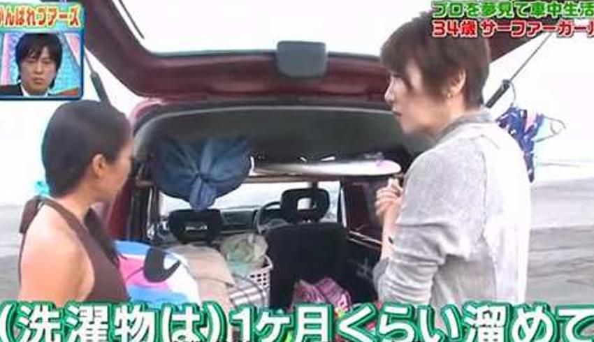 13日本穷人真实生活金泽贵子追梦住旧车故事