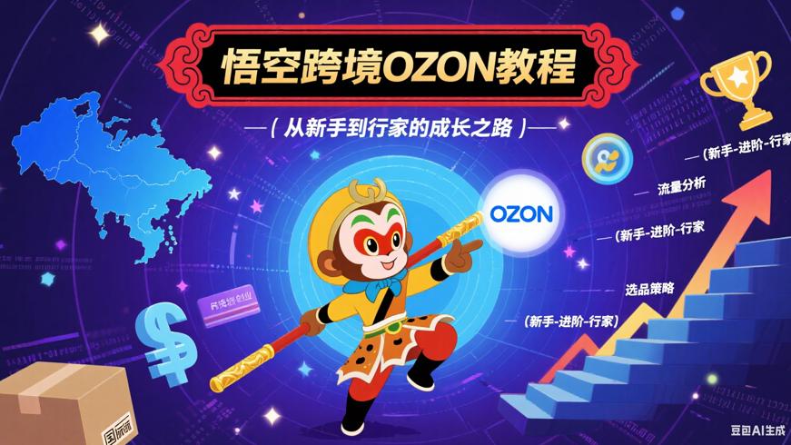悟空跨境OZON教程：从新手到行家的成长之路