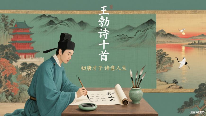 王勃最著名的十首诗：初唐才子的诗意人生
