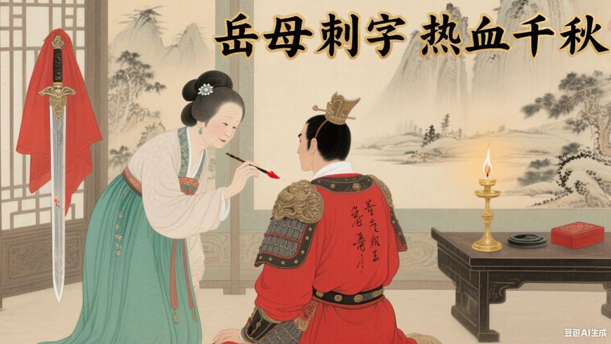 岳母刺字：“尽忠”与“精忠”背后的热血故事