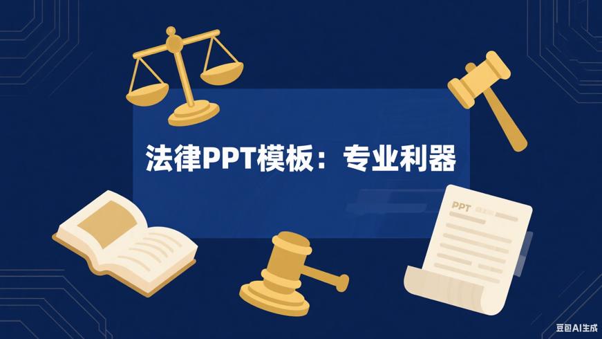 66套881MB高端法律行业PPT模板：专业展示利器