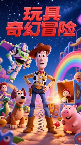 《玩具总动员》：跨越四部的玩具奇幻冒险之旅