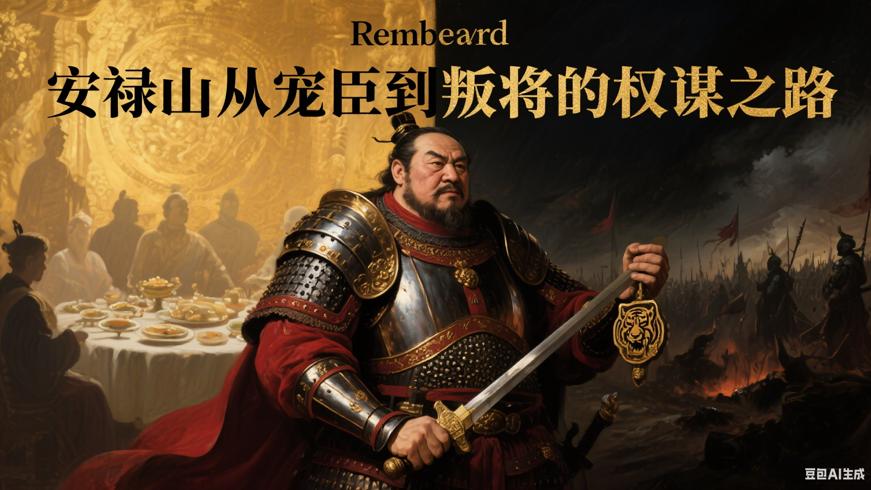 安禄山从宠臣到叛将的权谋之路