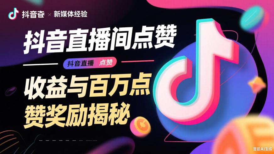 抖音直播间点赞收益与百万点赞奖励揭秘