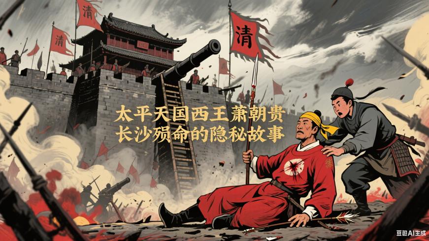 太平天国西王萧朝贵长沙殒命的隐秘故事