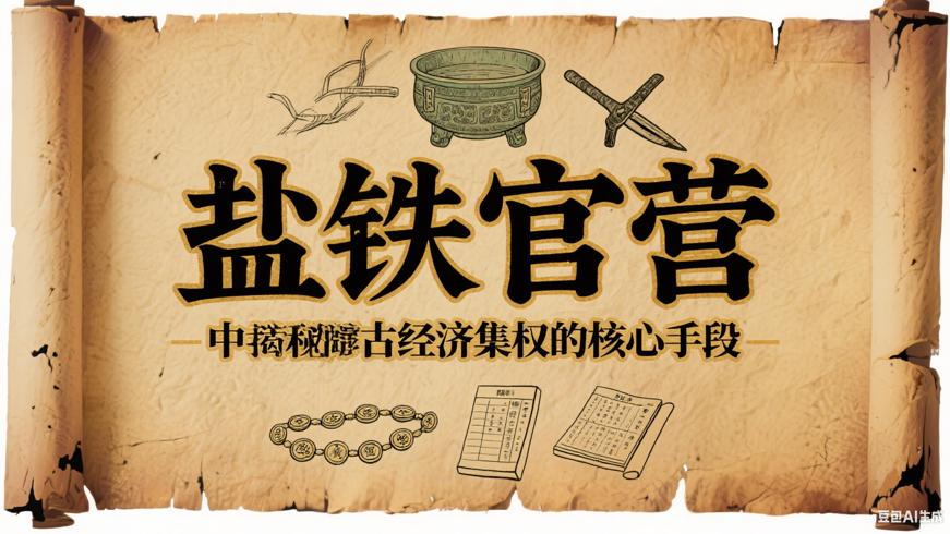 盐铁官营揭秘中国古代经济集权的核心手段