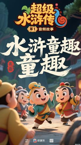 《超级水浒传》第一季音频故事：经典名著的童趣演绎
