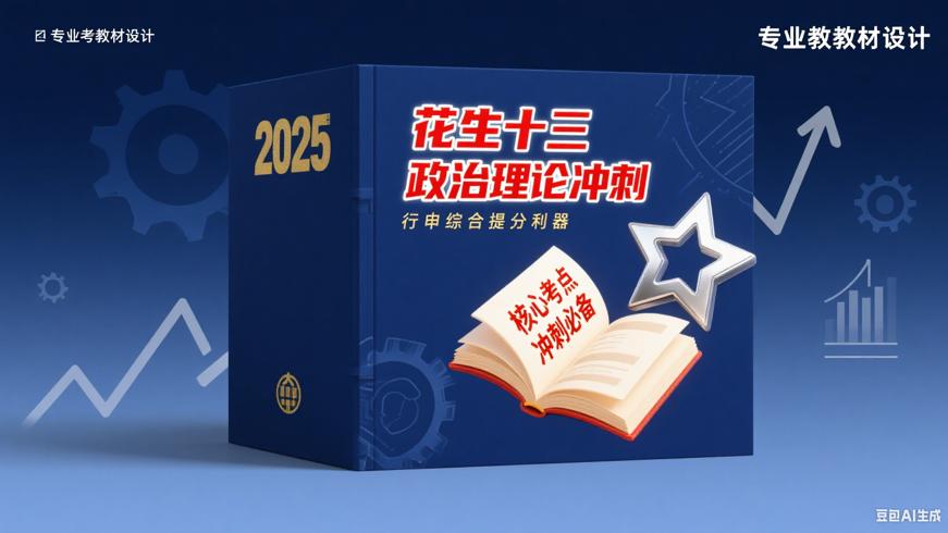 2025花生十三政治理论冲刺：行申综合提分利器