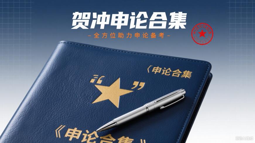 贺冲申论合集：全方位助力申论备考