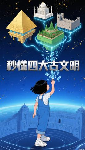 《给孩子秒懂的四大古文明》：开启趣味历史启蒙