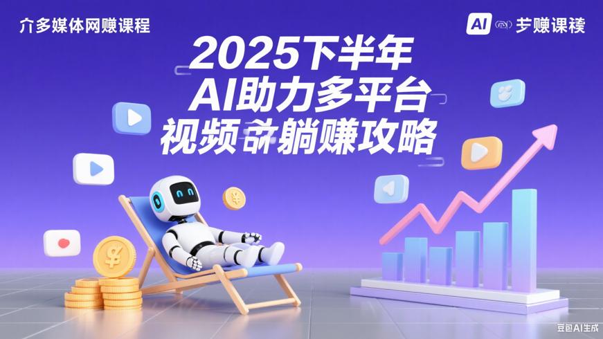2025下半年：AI助力多平台视频躺赚攻略