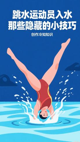 跳水运动员入水那些隐藏的小技巧
