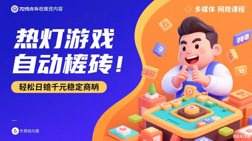 热门游戏自动搬砖：轻松日赚千元的稳定商机