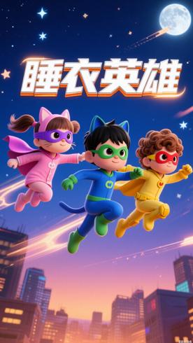 《睡衣小英雄》：萌娃变身拯救世界的奇妙冒险