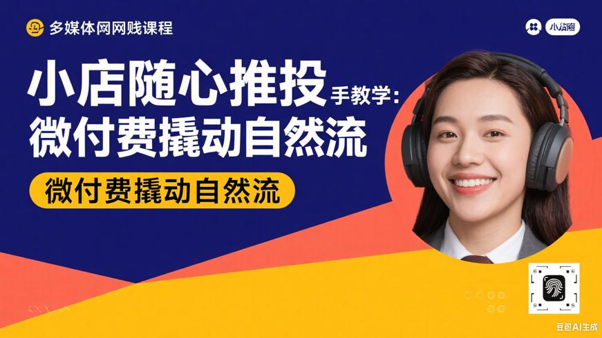 小店随心推投手教学：微付费撬动自然流